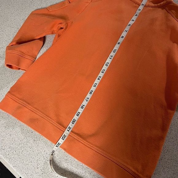 Lauren by Ralph Lauren orange cotton sweater - Picture 4 of 8